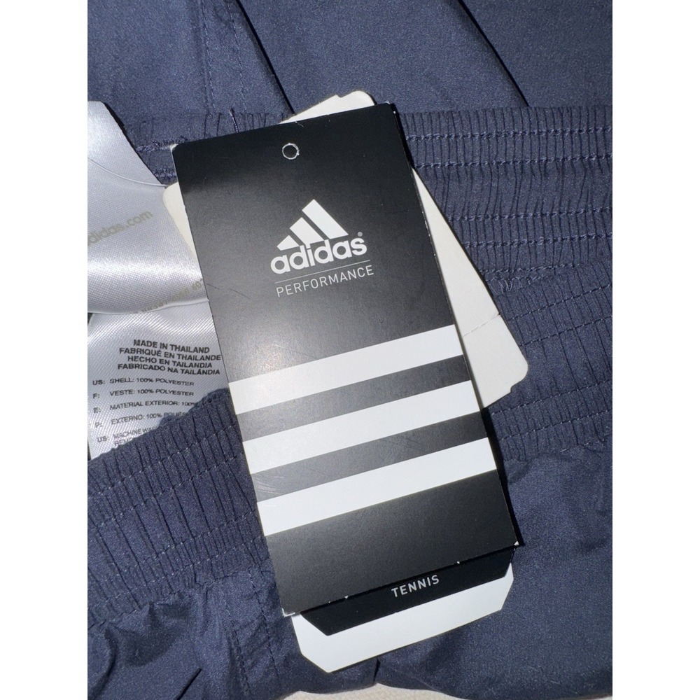 Adidas 08' NWT Tennis ESSEX Navy Shorts Men's Sz S Small - Picture 5 of 5